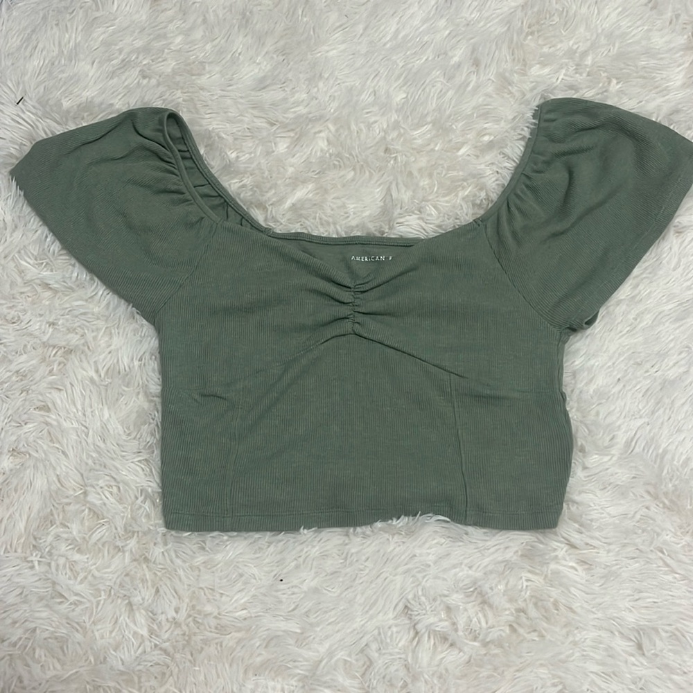 Green American Eagle top